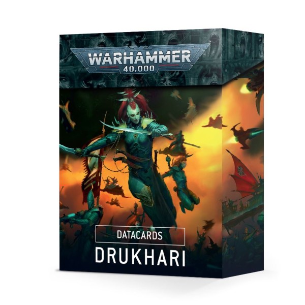 Clearance - Warhammer 40k - Datacards: Drukhari (2021)