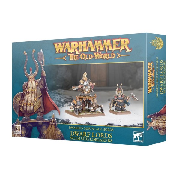 Warhammer - The Old World - Dwarfen Mountain Holds - Dwarf Lords with Shieldbearers