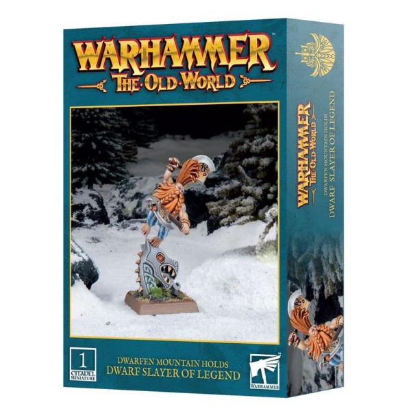 Warhammer - The Old World - Dwarfen Mountain Holds - Dwarf Slayer of Legend