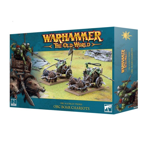 Warhammer - The Old World - Orc and Goblin Tribes - ORC BOAR CHARIOTS