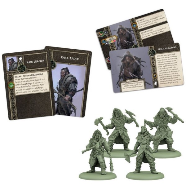 A Song of Ice and Fire - Tabletop Miniatures Game - Free Folk Raiders