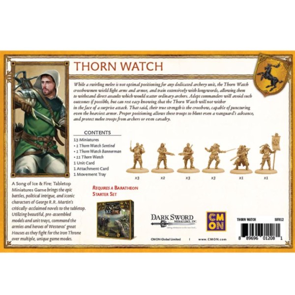 A Song of Ice and Fire - Tabletop Miniatures Game - THORN WATCH