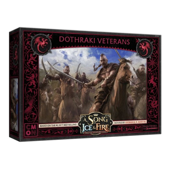 A Song of Ice and Fire - Tabletop Miniatures Game - Targaryen - Dothraki Veterans 