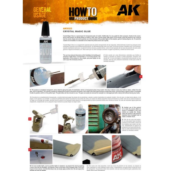 AK Interactive - CRYSTAL MAGIC GLUE