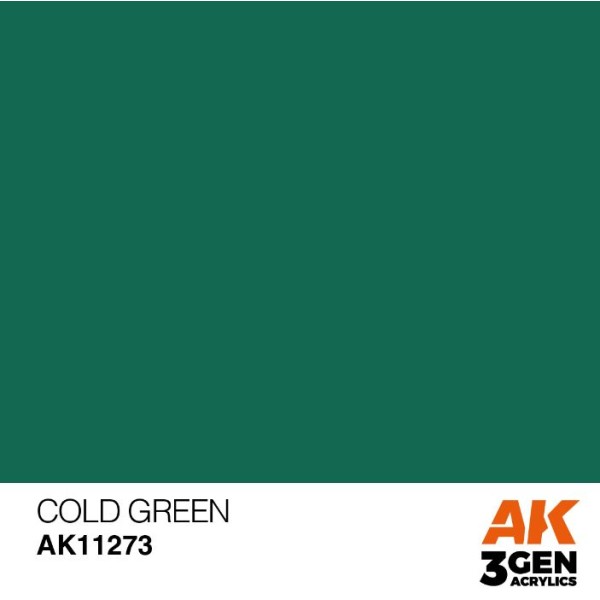 AK Interactive - 3rd Generation Acrylics 17ml - COLD GREEN – Colour Punch