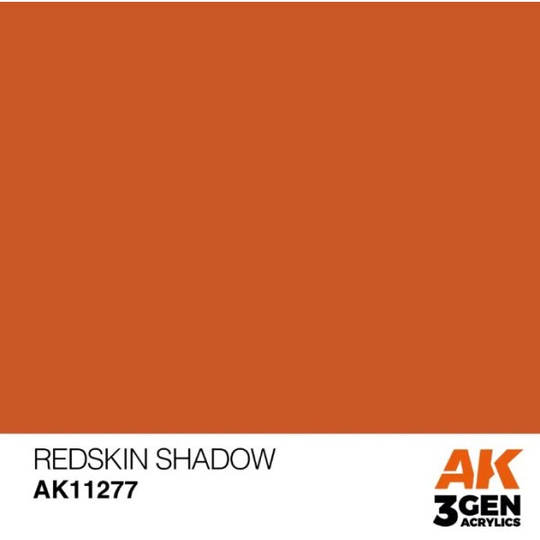 AK Interactive - 3rd Generation Acrylics 17ml - REDSKIN SHADOW – Colour Punch