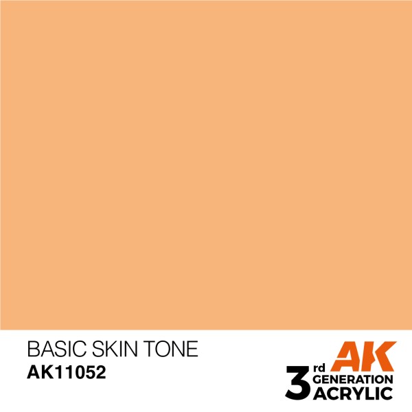 AK Interactive - 3rd Generation Acrylics 17ml - BASIC SKIN TONE – STANDARD