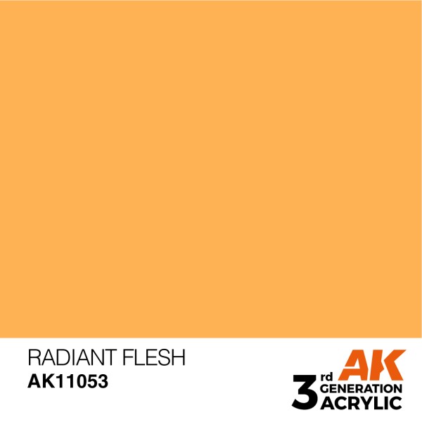 AK Interactive - 3rd Generation Acrylics 17ml - RADIANT FLESH – STANDARD