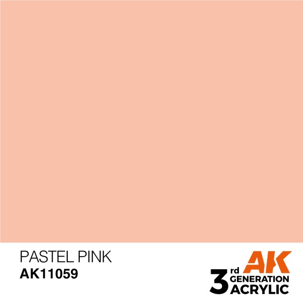 AK Interactive - 3rd Generation Acrylics 17ml - PASTEL PINK – PASTELS