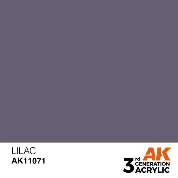 AK Interactive - 3rd Generation Acrylics 17ml - LILAC – STANDARD