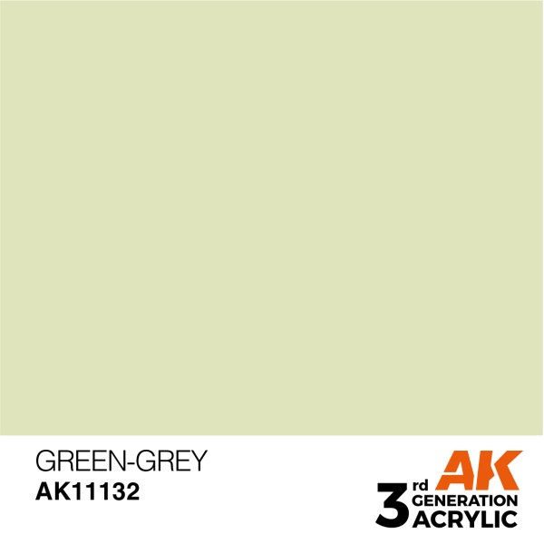 AK Interactive - 3rd Generation Acrylics 17ml - GREEN-GREY – STANDARD