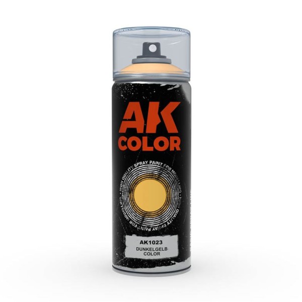 AK Interactive - Spray Primer - DUNKELGELB (Dark Yellow) 150ml (In-store / Pick-up only)