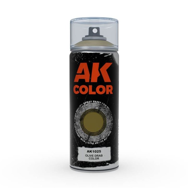 AK Interactive - Spray Primer - OLIVE DRAB 150ml (In-store / Pick-up only)