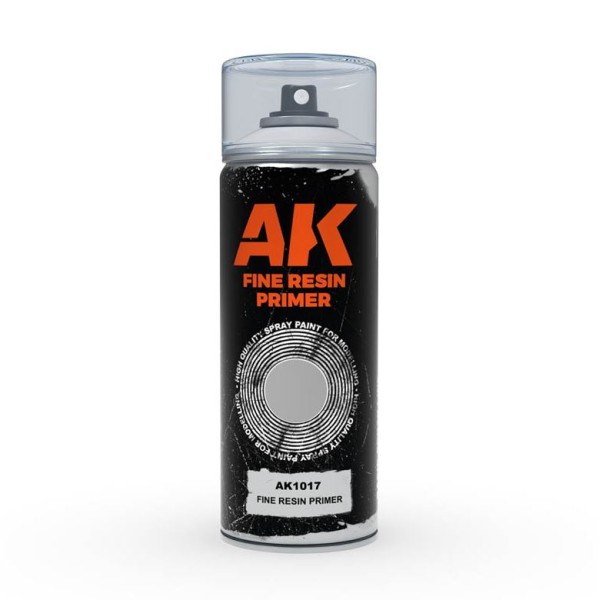 AK Interactive - Spray Primer - FINE PRIMER FOR RESIN 150ml (In-store / Pick-up only)