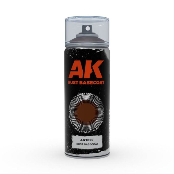 AK Interactive - Spray Primer - RUST BASECOAT 150ml (In-store / Pick-up only)