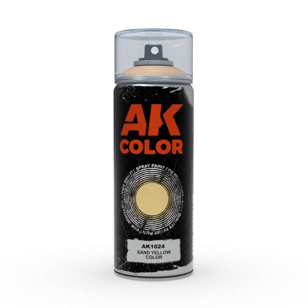 AK Interactive - Spray Primer - SAND YELLOW 150ml (In-store / Pick-up only)