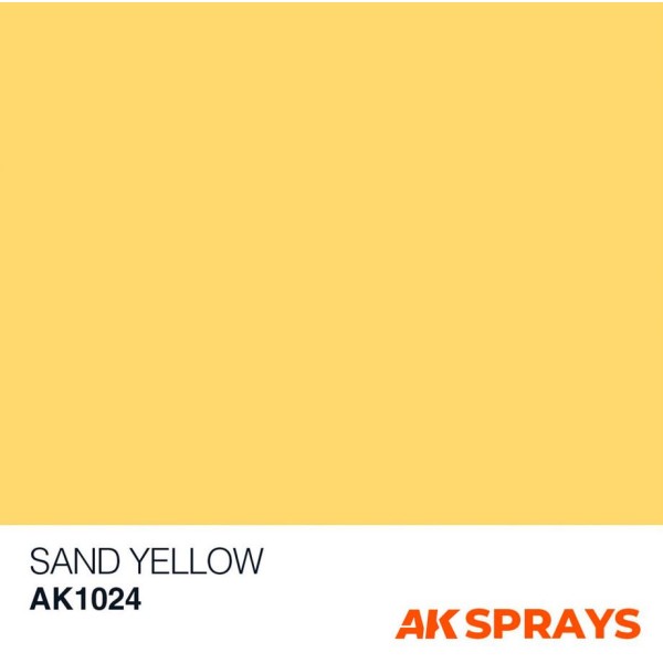 AK Interactive - Spray Primer - SAND YELLOW 150ml (In-store / Pick-up only)