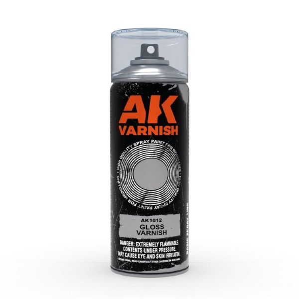 AK Interactive - Spray Varnish - GLOSS 400ml (In-store / Pick-up only)