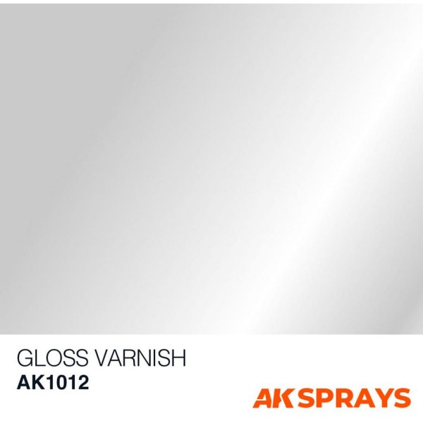 AK Interactive - Spray Varnish - GLOSS 400ml (In-store / Pick-up only)