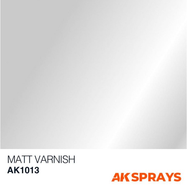 AK Interactive - Spray Varnish - MATT  400ml (In-store / Pick-up only)