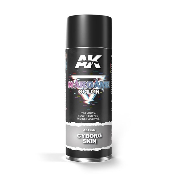 AK Interactive - Wargame Spray Primer - Cyborg Skin 400ml (In-store / Pick-up only)