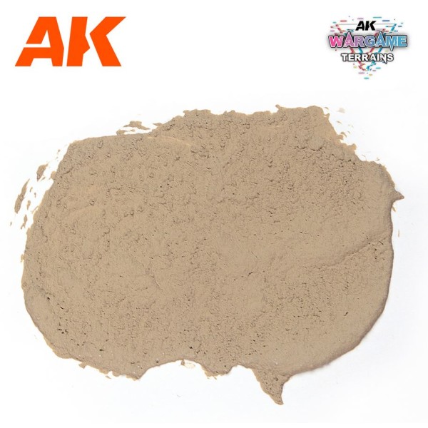 AK Interactive - Wargame Terrain and Basing Effects - DRY GROUND (100ml)