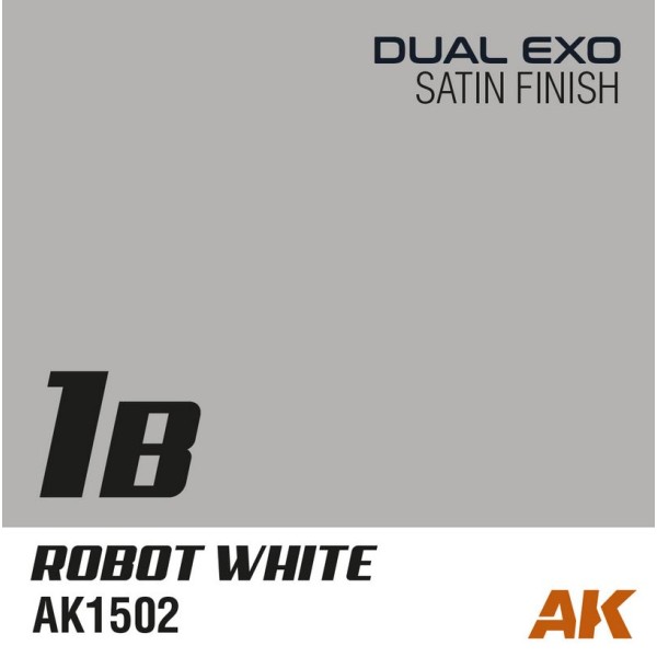 AK Interactive - DUAL EXO 1B – ROBOT WHITE 60ml