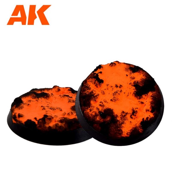 AK Interactive - ENAMEL LIQUID PIGMENT - FLUORESCENT ORANGE