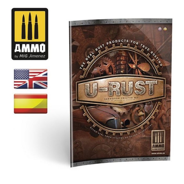 Mig - AMMO - Weathering Products - U-RUST Corrosion Creator Set