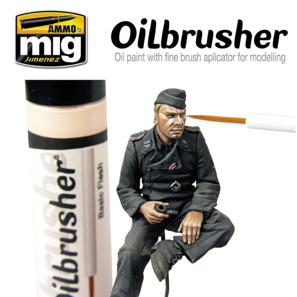 Mig - AMMO - Oilbrushers - ALUMINIUM