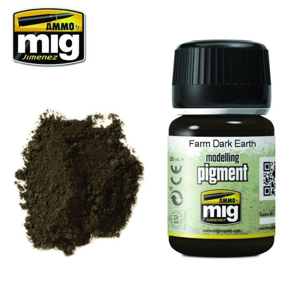 Mig - AMMO - Weathering Pigments - FARM DARK EARTH