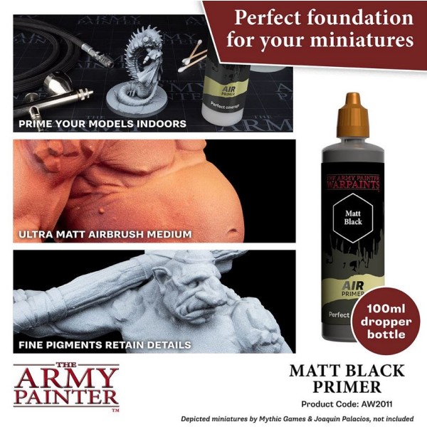 The Army Painter - Air Primer - Black 100 ml