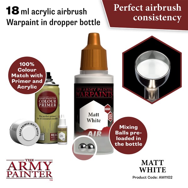 The Army Painter - Warpaints AIR - Matt White