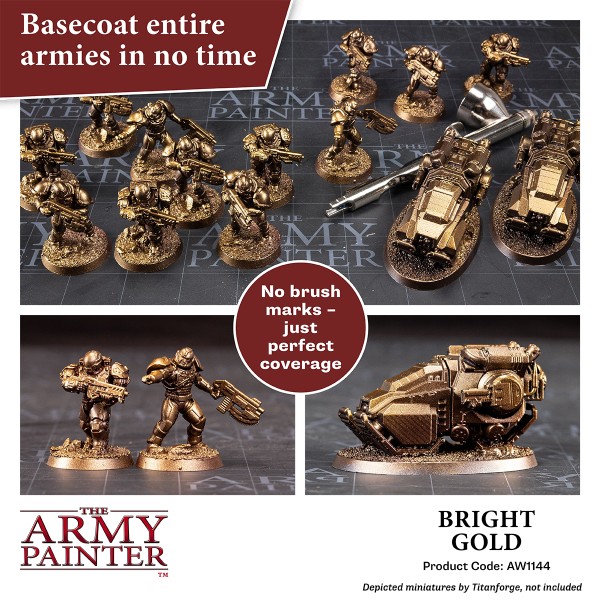 The Army Painter - Warpaints AIR Metallics - Bright Gold