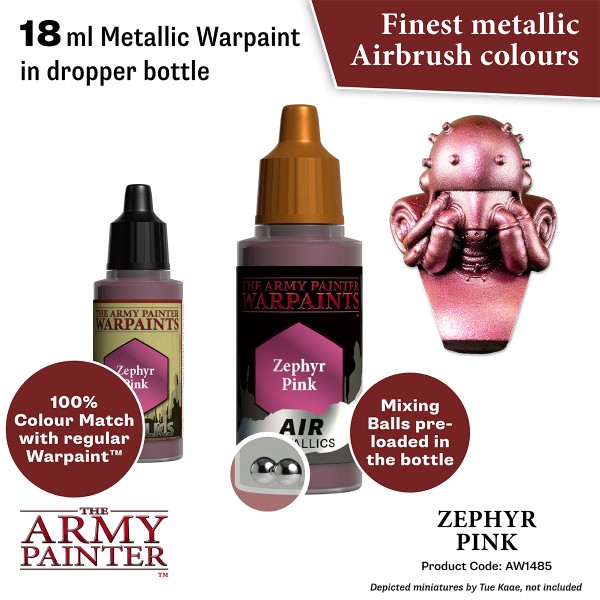 The Army Painter - Warpaints AIR Metallics - Zephyr Pink