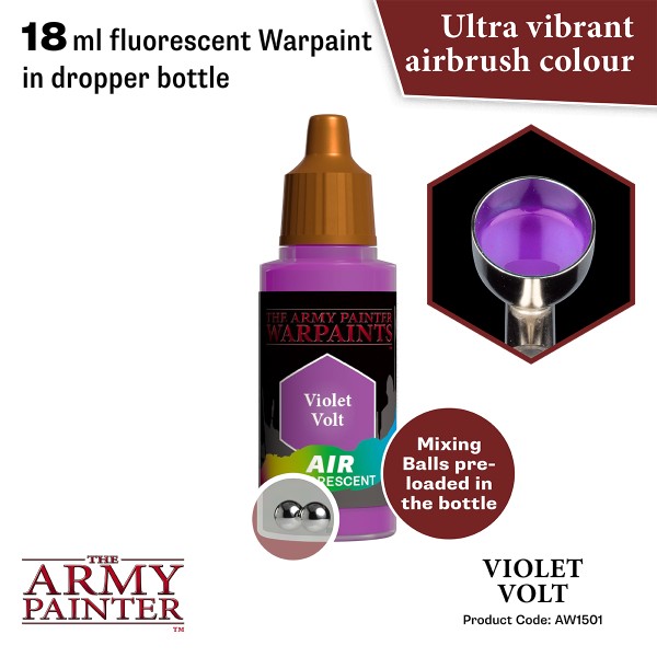 The Army Painter - Warpaints AIR Fluo - Violet Flux