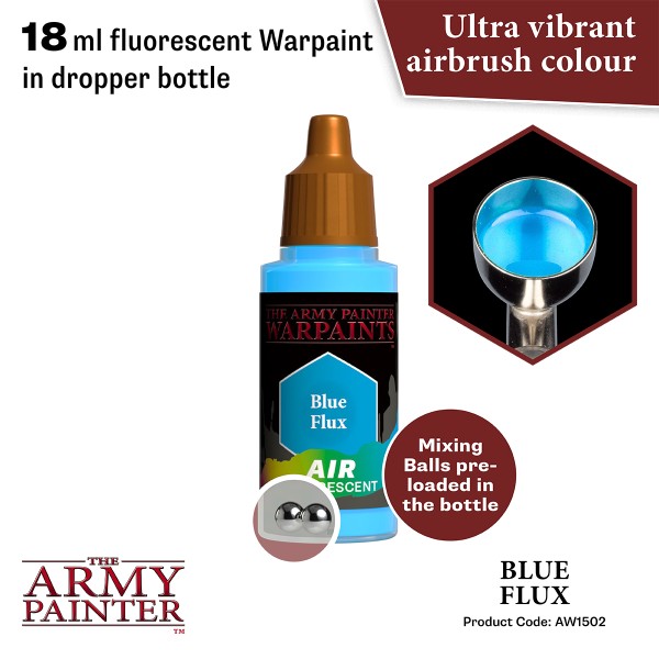 The Army Painter - Warpaints AIR Fluo - Blue Flux