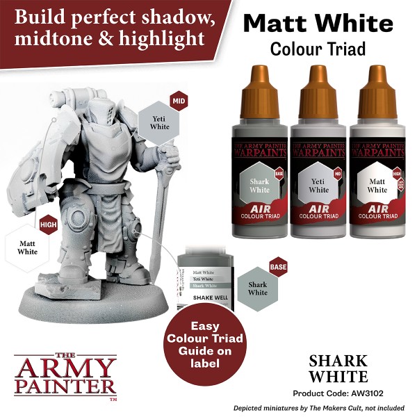 The Army Painter - Warpaints AIR - Shark White