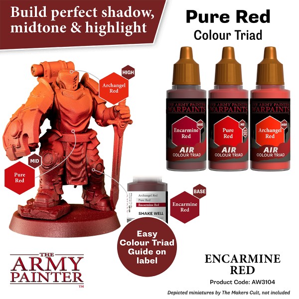 The Army Painter - Warpaints AIR - Encarmine Red