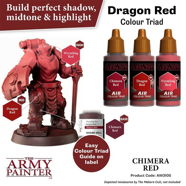 The Army Painter - Warpaints AIR - Chimera Red