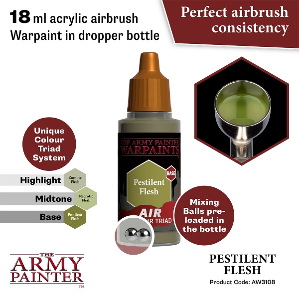 The Army Painter - Warpaints AIR - Pestilent Green