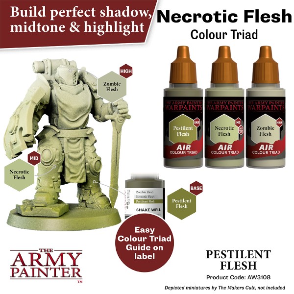 The Army Painter - Warpaints AIR - Pestilent Green