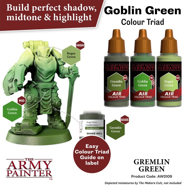 The Army Painter - Warpaints AIR - Gremlin Green