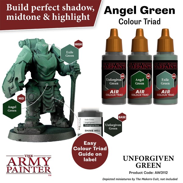 The Army Painter - Warpaints AIR - Unforgiven Green