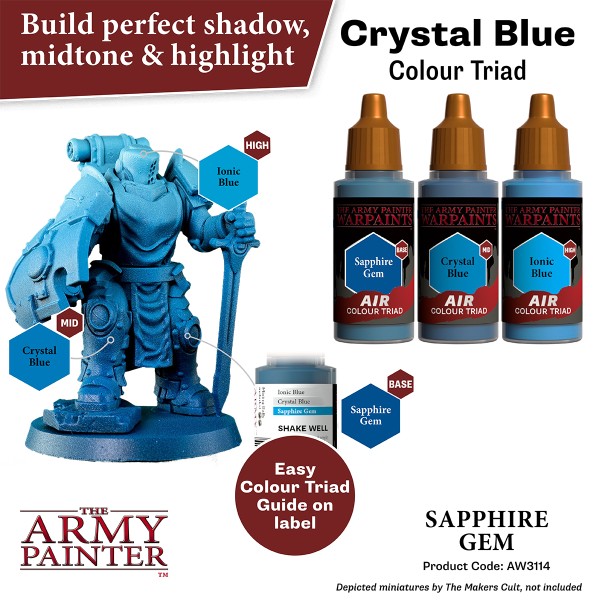 The Army Painter - Warpaints AIR - Sapphire Gem