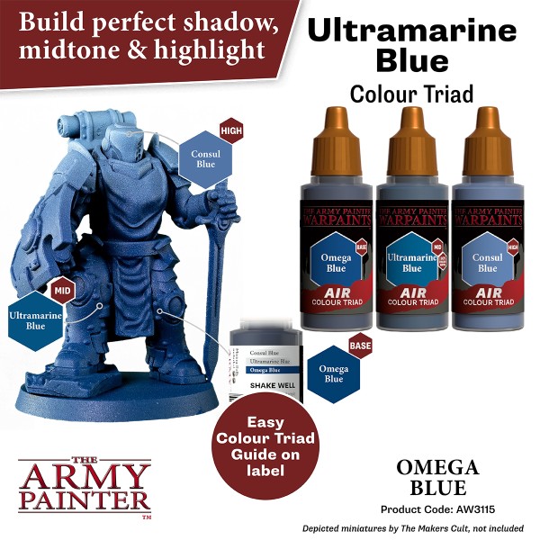 The Army Painter - Warpaints AIR - Omega Blue