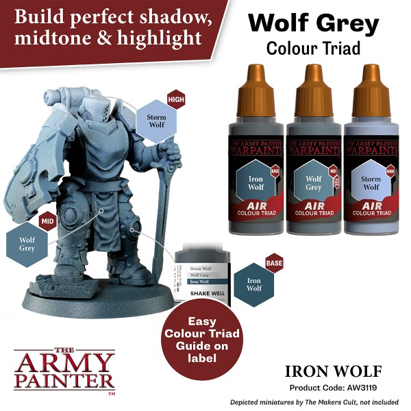 The Army Painter - Warpaints AIR - Iron Wolf