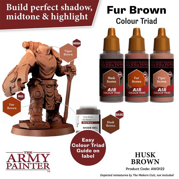 The Army Painter - Warpaints AIR - Husk Brown