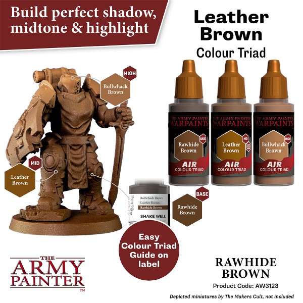 The Army Painter - Warpaints AIR - Rawhide Brown