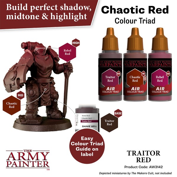 The Army Painter - Warpaints AIR - Traitor Red